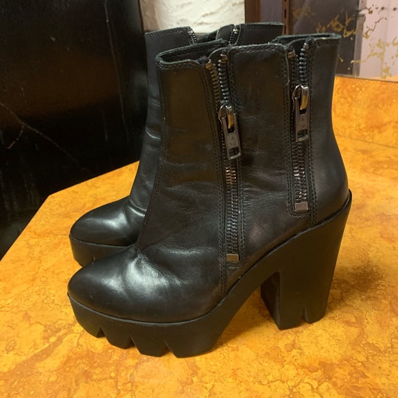 tronchetto ASH TROUBLE donna boots woman nero - Picture 5 of 11